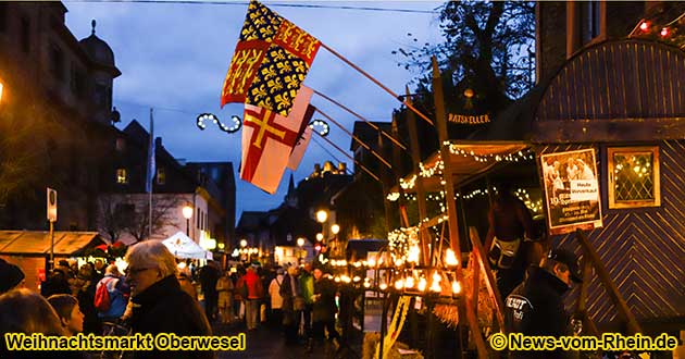 Weihnachtsmarkt in Oberwesel am Rhein